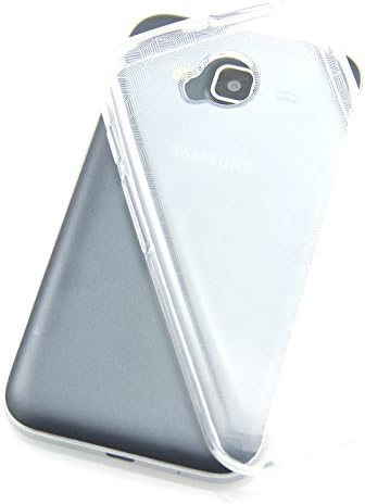 Digphone Clear White Glossy TPU Silicone Gel Case Cover For BLU Dash L D050U/Dash J D070X