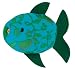 Kathe Kruse Squirting Fish – Green Fin