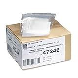 IMAGE OF C-Line 47246 - Recloseable Small Parts Bags, Poly, 4 x 6, Clear w/White ID panel, 1000/Carton