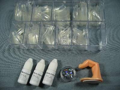 Tipbox 250er, clear + 3 Kleber + Dose Sterne + Finger Preisvergleich