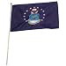 Air Force Flag 12in x 18in Mounted on 24in Wooden Stick