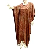 Handmade Paisley Jamawar Cotton Kaftan Caftan Women Long Wear (Free Shipping) Cftn0033r Handmade Paisley Jamawar Cotton Kaftan Caftan Women Long Wear (Free Shipping) Cftn0033r