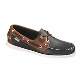 Sebago Men's Spinnaker Boat Shoes - Black/ Brown 49