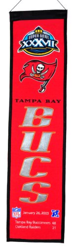 Winning Streak Sports NFL Tampa Bay Buccaneers Super Bowl XXXVII Banner
