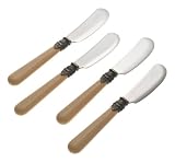 Rosanna Ivory Napoleon Paté Knives, Set of 4