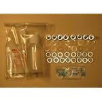 Xbox 360 Repair Kit XCLAMP 3 Red Light Fix X-Clamp RROD Red Ring w/ Hardware Thermal Paste and Premium Citrus CPU/GPU Heatsink cleaning kit (No tools included)