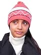 Handmade Alpaca Natural Fiber Hat - Coral Pink (Teens)