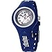 Adidas Unisex ADM2017 Blue Rubber Quartz Watch with Silver Dial