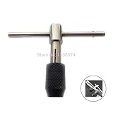 調整可能な t バー ハンドル タップ レンチ チャック M5-M8 ねじ タップ ホルダー タップ レンチ による ハンド t の ハンドル リーマー用ハンド タップ高品質