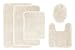 STAINMASTER TruSoft Luxurious Contour Bath Rug, 20-By-24 Fresh Cream