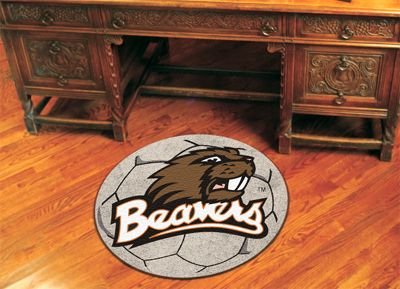 Buy Oregon State Beavers 29 Round Soccer Ball Mat by FanMats
