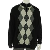 Tasso Elba Argyle Quarter Zip Sweater