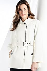 Long Sleeve Belted Zip Coat