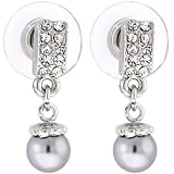Silver PEARL DROP Earrings
