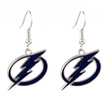 Tampa Bay Lightning - NHL Team Logo Dangler Earrings