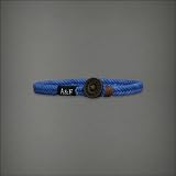 Abercrombie & Fitch アバクロ メンズ ブレスレット [ブルー/RUGGED BRACELET] 並行輸入品