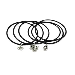 Buy Twilight New Moon Edward 2 Jelly Bangle Bracelet with Charms by NECA