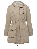 Hooded parka jacket
