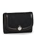 Coach Hampton Signature Compact Clutch 45009 Black Black