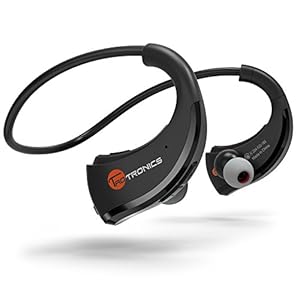Bluetooth Headphones, TaoTronics Bluetooth 4.1 Wireless Headphones Stereo Sports Earbuds - Sweatproof In-Ear Headsets (aptX, CVC 6.0 Noise-Cancelling)