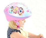 Disney Princess Girl's Safety Helmet - Pink, 48 - 52 cm