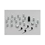 Gorilla Automotive Products 71983 Lug Nuts  Conical Seat  1 2 in. x 20 RH  Closed End  Standard Locking  Chrome Plated Steel  Set of 20