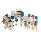 Goki 51907 - K�che, 30-teilig, Puppenhausm�belvon "Goki"