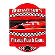 Race Car Bar Sign