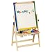 Toys : Hardwood, easy-loading paper roller, floor easel with sturdy paint tray
