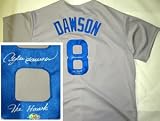 Andre Dawson Signed Chicago Cubs Jersey - The Hawk