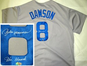 Andre Dawson Signed Chicago Cubs Jersey - The Hawk
