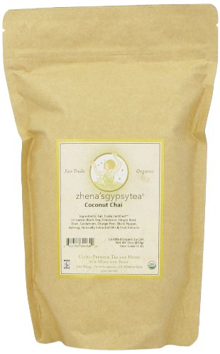 Zhena's Gypsy Tea Coconut Chai Organic Loose Tea, 16-Ounce Bag
