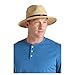 Coolibar UPF 50+ Men's SmartStraw Packable Golf Hat - Sun Protective