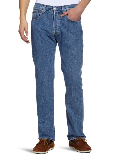 Levi\'s 501&reg; Jeans 50108410 Herren Jeanshose/ Lang, Gr. 28/30, Blau (Medium Stonewash ) Preisvergleich