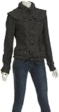 41wZxCD59uL. SL160  Fornarina Womens Polach Wool Jacket Black BIR3676L15000 Significant