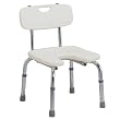 Hygienic Bath Seat with Backrest