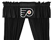 NHL Philadelphia Flyers 5pc Jersey Curtains and Valance Set
