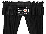NHL Philadelphia Flyers 5pc Jersey Curtains and Valance Set