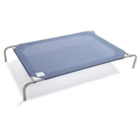 Coolaroo Elevated Pet Bed with Knitted Fabric