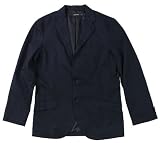 41wZyAdOneL. SL160  Nautica Mens 2 Button Cotton Blazer (Navy Blue)
