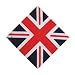 ENGLAND red white blue UNION flag bandanna