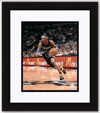 Allen Iverson Autographed/Hand Signed Denver Nuggets 8x10 Photo - Custom Framed