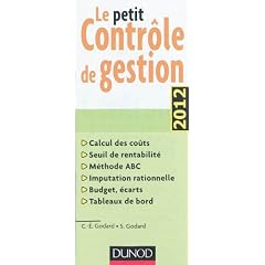 Le petit Contr�le de gestion 2012 - 3e �dition
