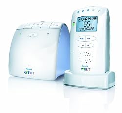Philips AVENT DECT Baby Monitor with Temperature Sensor and New Eco Mode