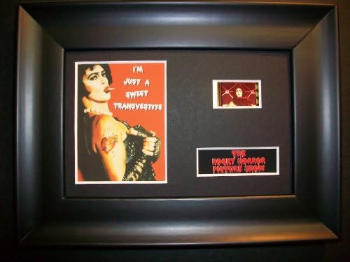 ROCKY HORROR PICTURE SHOW Framed Film Cell Display Collectible Movie Memorabilia poster dvd