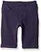 Kidtopia Girls' Printed/Solid Knit Bermudas Denim