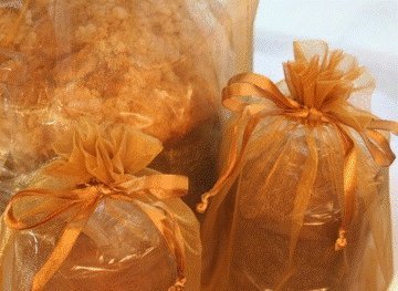 Italian Panettone in Organza with personal gift tag! Price reduced to cover shipping cost! by Zaghis