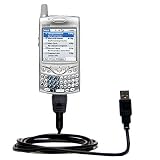 Gomadic for the PalmOne palm Treo 650 - Classic Straight USB Cable for the PalmOne Treo 650 with Power Hot Sync and Charge capabilities - Gomadic Brand w/ TipExchange Technology