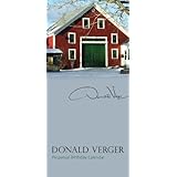 Donald Verger Perpetual Birthday Anniversary Photography Wall Calendar (Barn Cover)