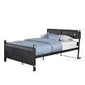 Z Bedroom Full Bookcase Bed (87-1/2" x 61" x 40"H)